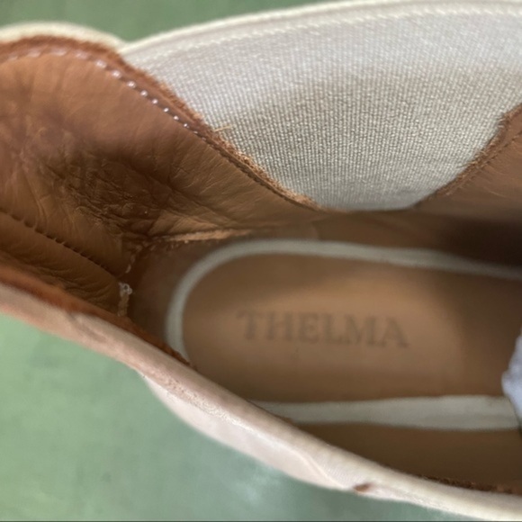 Thelma Chelsea Boots in Wheat Colored Suede *Italy* - Picture 7 of 8
